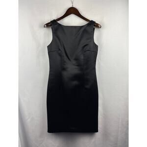 Women’s OC & OC Size 4 Black Satin Backless Dress
